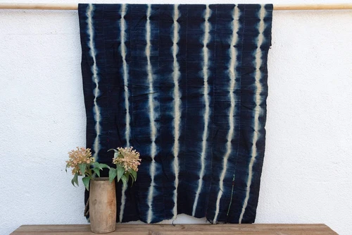 Gao Vintage Indigo Mud Cloth