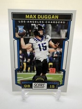 2023 Score Rookies #308 Max Duggan  - Los Angeles Chargers
