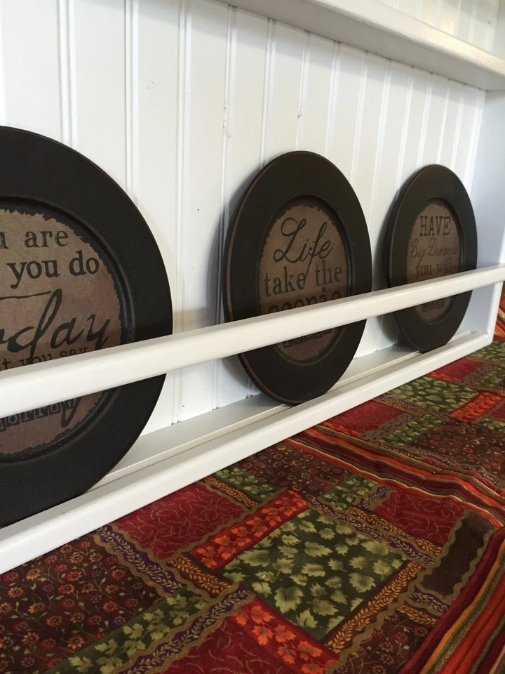 Estantería de pared o estante para platos estante colgante, estación de carga de pared  Foto 3 de 4