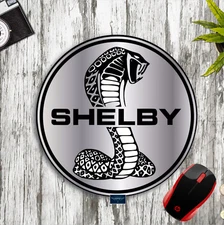 MUSTANG SHELBY COBRA CUSTOM ROUND MOUSE PAD DESK MAT HOME SCHOOL OFFICE GIFT