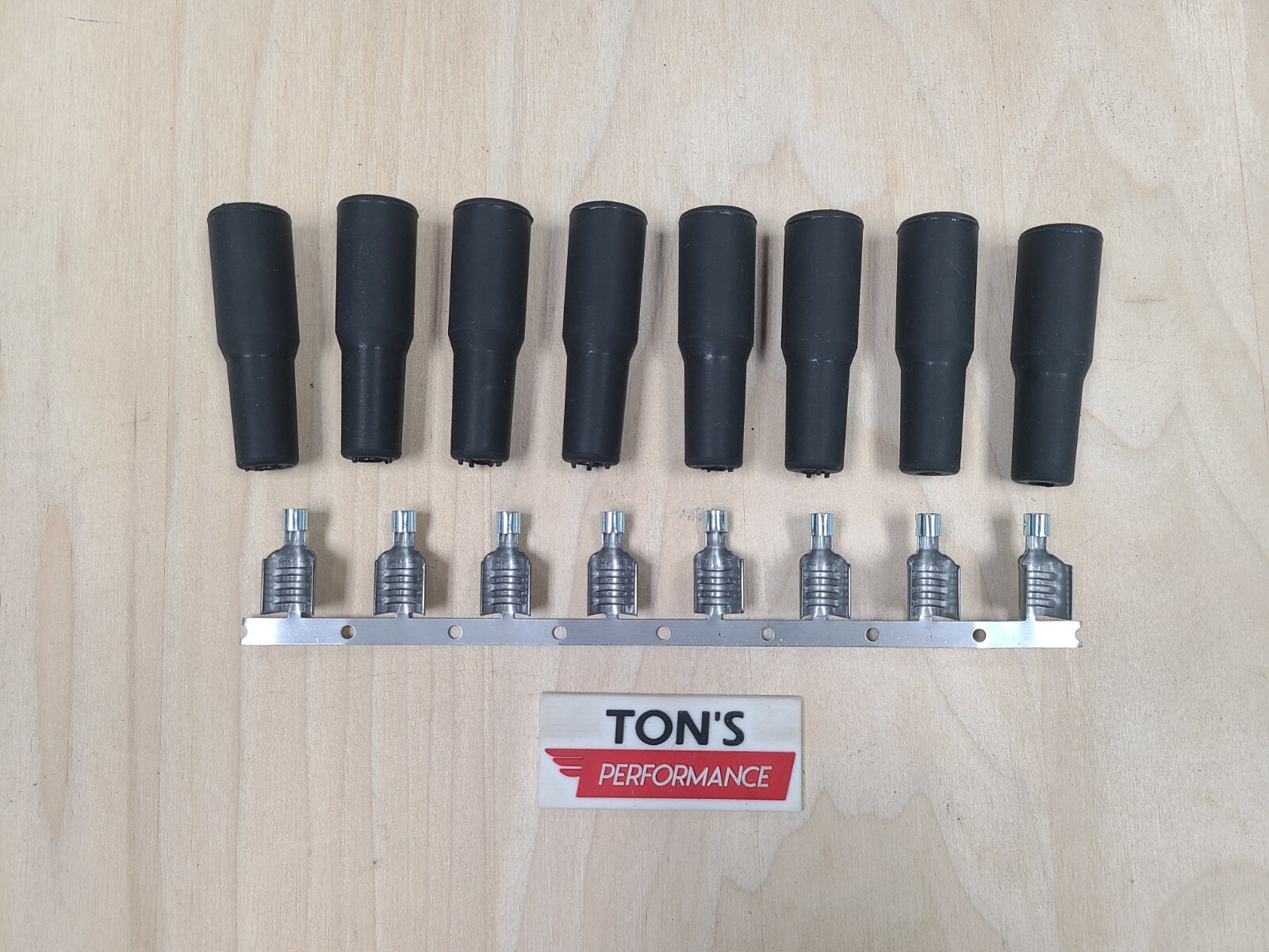 8 Pack Spark Plug Wire Boot & Terminal LSX LS1 LS LT1 LT Coil Pack 180 degree eBay