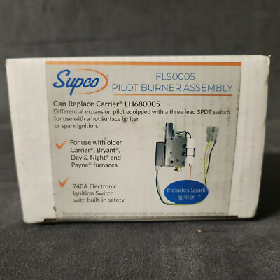 ~Discount HVAC~ B50 - SU-FLS0005 - Supco - Pilot Burner Assembly
