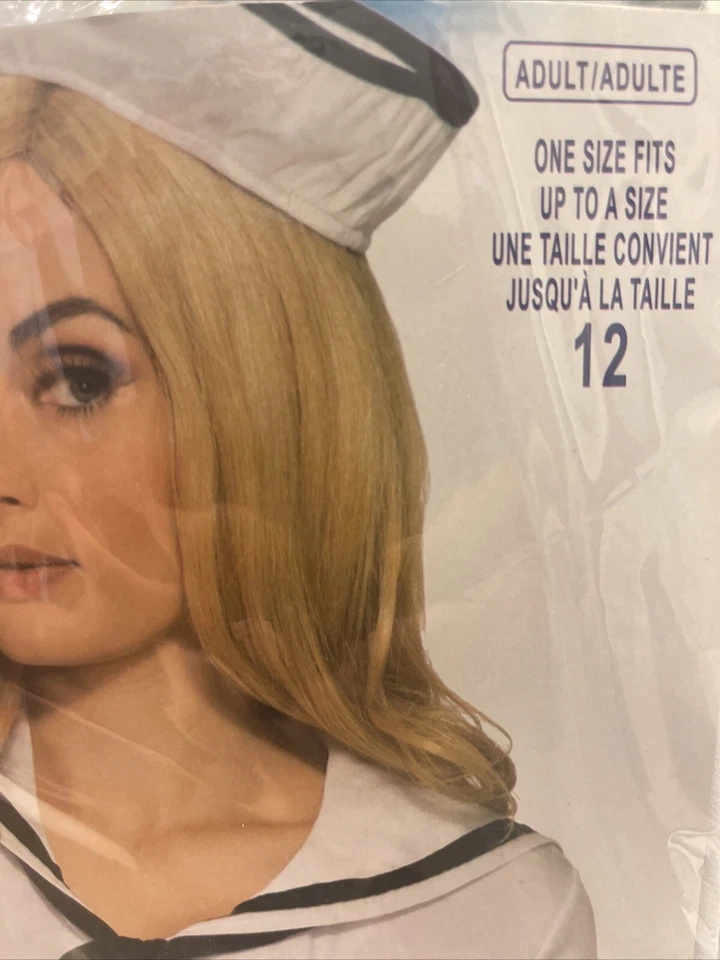 Sexy Sailor Shirt Adult One Size Fits Up To Size 12 - Image 3 of 4