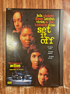Set It Off DVD 1996 Movie Jada Pinkett Queen Latifah Vivica Fox
