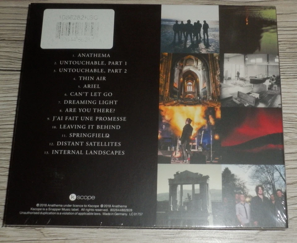 ANATHEMA Internal Landscapes - The Best Of 2008-2018 CD 2018 Kscope KSCOPE628*** - Bild 2 von 3