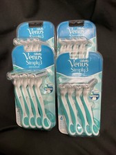 Lot Of 4 Gillette Venus Simply 3 Sensitive Wo...