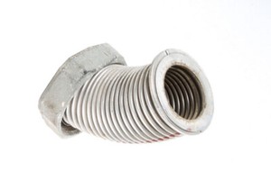 1 X Kromschröder DN 50 Pipe Pipe Piece Stainless Steel Stainless Steel Pipe