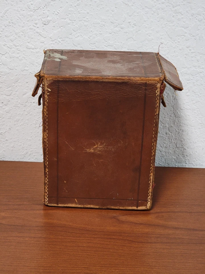 Vintage CARL ZEISS Camera Bag (Brown, Leather) Foto 2 de 4