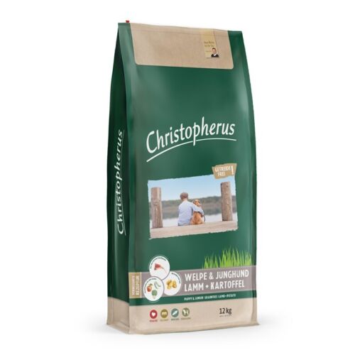 Christopherus senza Cereali Cucciolo & Junghund 12 KG (7,49 €/ KG) - Afbeelding 1 van 1