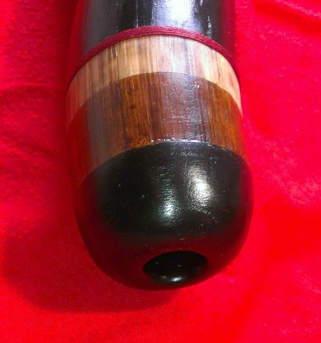 Didgeridoo artigianale in legno di Agave tonalità (SI) B - Foto 5 di 7