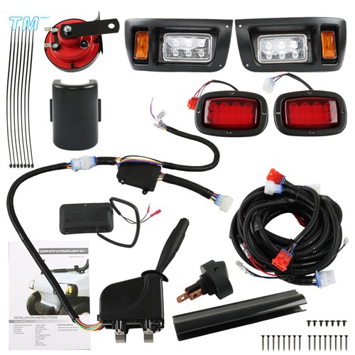 Set For Club Car DS LED Headlight and Tail Light Kit 1993+ Golf Cart New - Picture 4 of 10