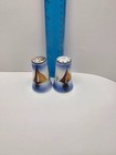 Vintage Hand Painted Japan Sailboat Scene salt and pepper shakers 3” mcm — photo 4