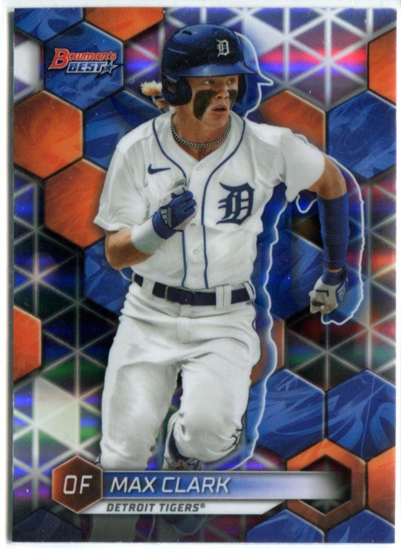 MAX CLARK 2023 Bowman's Best Top Prospect REFRACTOR #TP-23 QTY