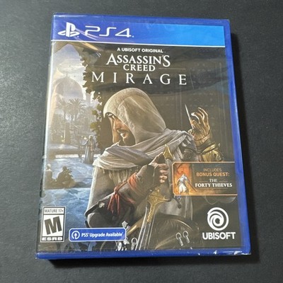PS4 Assassin's Creed Mirage Sony PlayStation 4 Video Game 2023 Ubisoft Sealed