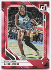 2026 Donruss WNBA # Angel Reese Red Laser Atlanta Dream