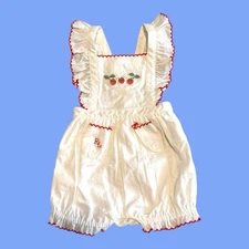RL Baby Romper with Embroidery