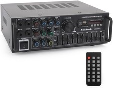 SUNBUCK HiFi Stereo Verstärker 2000W Bluetooth 5.0 Karaoke FM USB SD