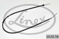 1X Linex 14.02.58 Seilzug Feststellbremse FüR Fiat