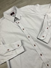 UNTUCKit Dress Shirt Mens 2XL Gray Long Sleeve Rubicon WF