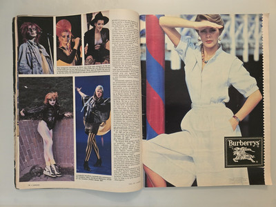 Nina Hagen   - A very rare newspaper from Spain 1984 ( Full magazine)
