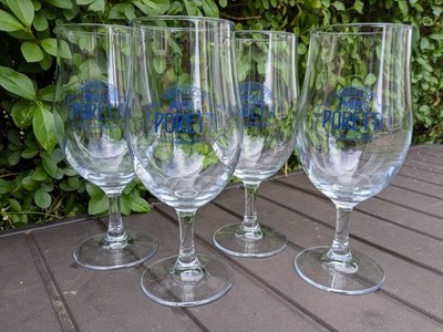 4 X Brand New Birrificio Angelo Poretti Pint Glasses 20oz 