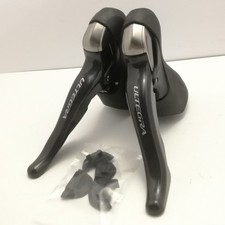 Shimano Ultegra ST-6700 2x10 STI Shift Brake Lever Set w/ Shims
