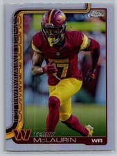 Terry McLaurin 2025 Topps Chrome Football Refractor #208