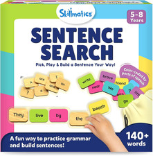 Learning Toys - Sentence Search, Fun Sentence Building Activity, Christmas Stock