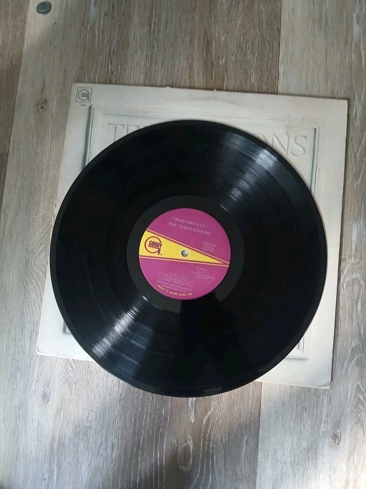 TEMPTATIONS MASTERPIECE VINYL LP - Image 3 of 4