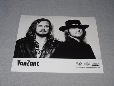 VAN ZANT - PROMO-PHOTO (FOTO) / 1998 SPV 15cm x 12,5cm