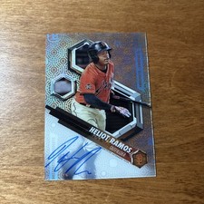 2018 Bowman High Tek Heliot Ramos Prospects Auto San Francisco Giants