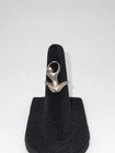 Vintage Sterling Silver Nude Modernist Figure Ring SZ 3 925