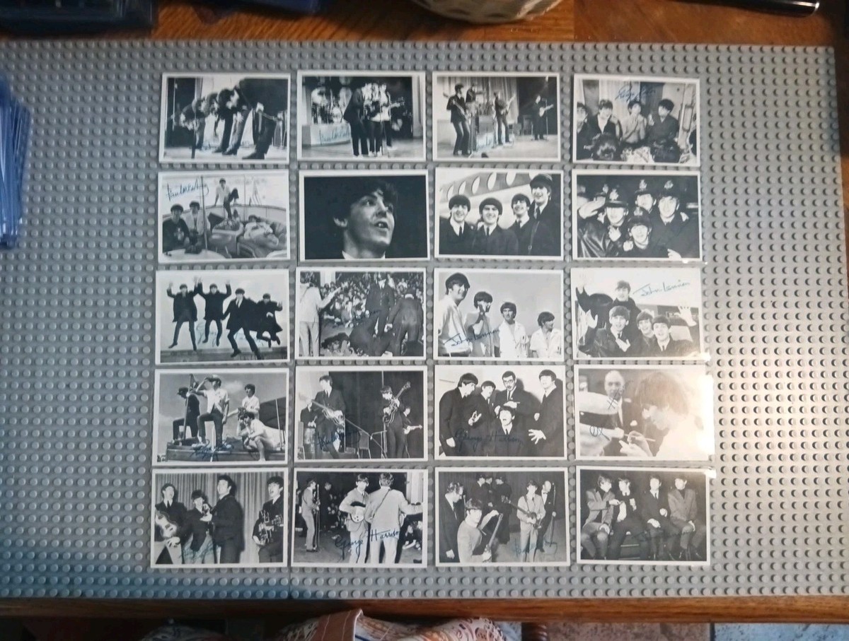 ビートルズ　TOPPSトレーディングカード「3RD SERIES 」1964年 VINTAGE 1964 TOPPS BEATLES 3RD SERIES B&W SIGNATURE TRADING