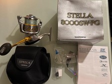 mulinello shimano Stella 8000 sw pg. condizzioni perfette