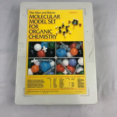 Allyn & Bacon Molecular Model Set Organic Chemistry Prentice Hall COMPLETE