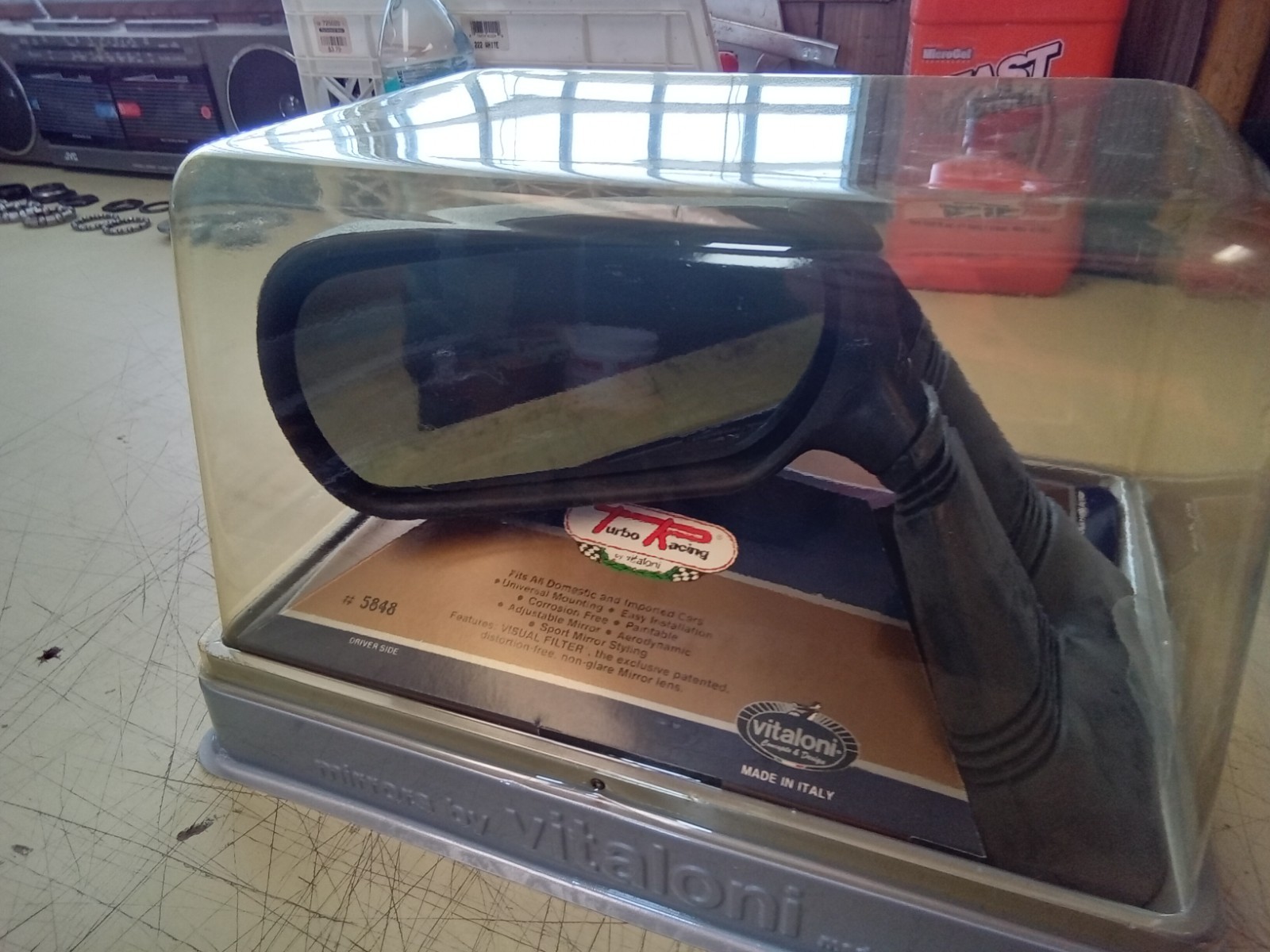 Ferrari vitaloni turbo racing mirror right and left hand lamborghini and pantera