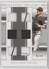 2020 Panini National Treasures Game Gear Materials Sixes 66/99 Dylan Cease 2p7