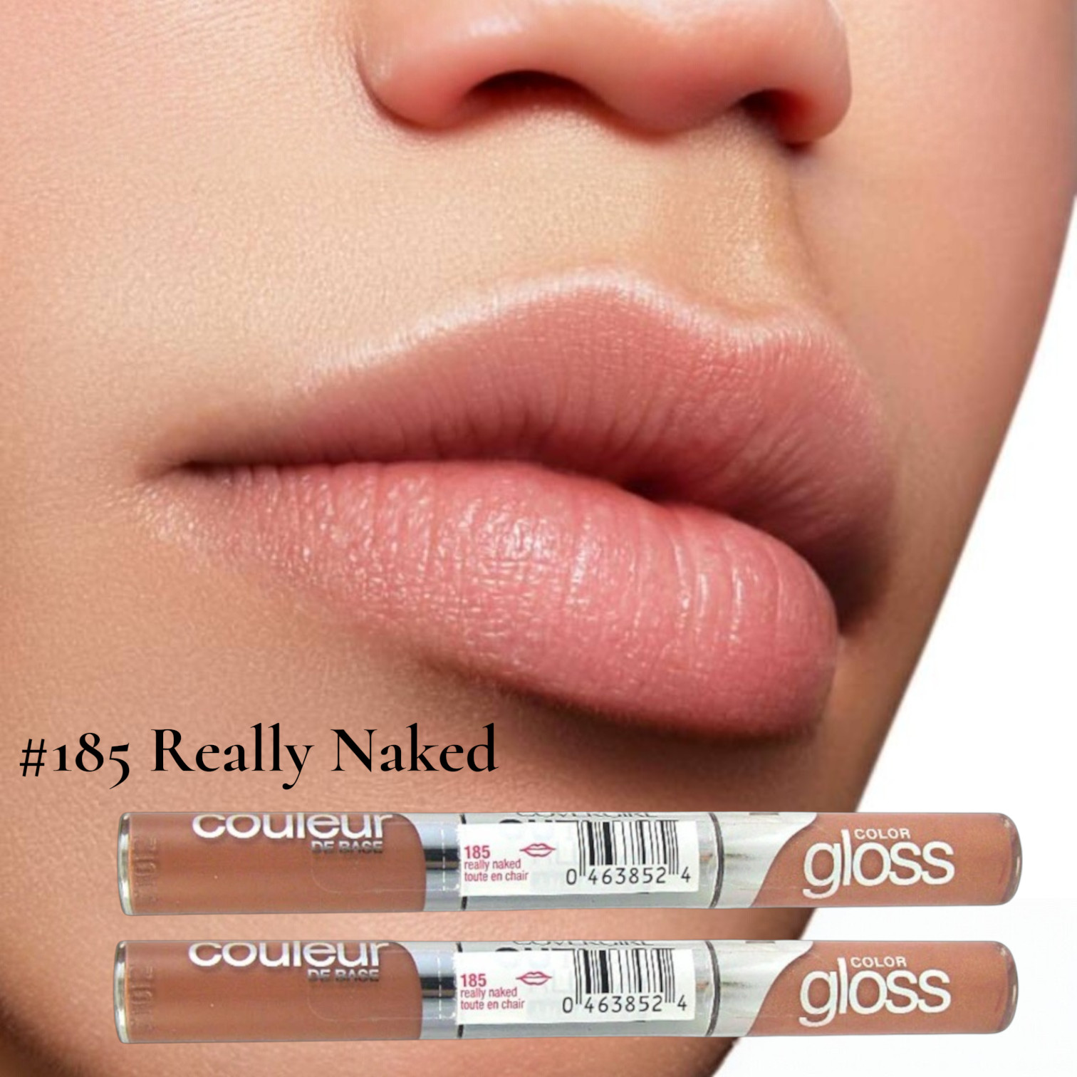 COVERGIRL ВЫДЕРЖИТ ВЕСЬ ДЕНЬ ИНТЕНСИВНЫЙ ЦВЕТНОЙ БЛЕСК 185 REALLY NAKED Lot of 2 3590₽