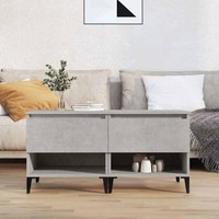 Beistelltische 2 Stk. Betongrau 50X46X50 Cm Holzwerkstoff
