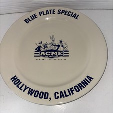 Blue Plate Special Hollywood CA Looney Tunes Warner Bros. Acme Bar and Grill 12"