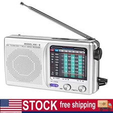 Lightweight Design Receiver (FM/AM/SW 1-7 Multi Band Receiver) KK-9