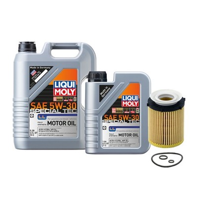 6L Liqui Moly Special Tec LL 5W-30 Wix Oil Change Kit for Mercedes M270 2.0L