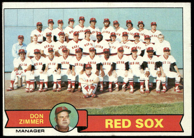 1979 Topps #214 Boston Red Sox / Don Zimmer TC, MGR, CL