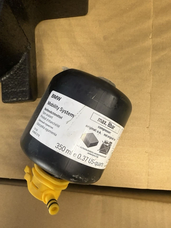 BMW M2 M3 M4 F80 F82 F83 2015-2020 BOMBA INFLADORA DE NEUMÁTICOS DE EMERGENCIA COMPRESOR DE AIRE Foto 4 de 4