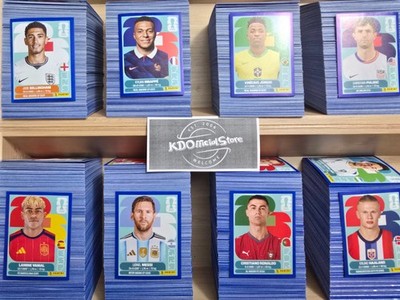 Panini 2026 FIFA World Cup Pick Your Blue Parallel Sticker BRA1 - BRA20