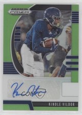 2020 Panini Prizm Draft Picks Rookies Neon Green 64/125 Kindle Vildor Auto 2o9
