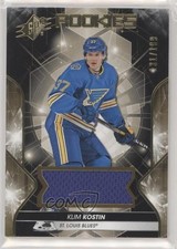 2019-20 SPx Rookies Memorabilia 131/199 Klim Kostin #55 0t2
