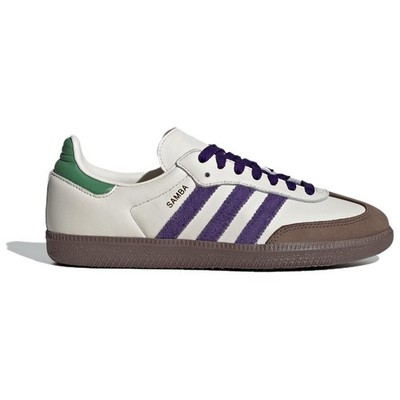 adidas gazelle silver green womens adidas Women Samba OG Collegiate Purple Cream JI2736, 5
