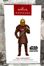 2025 Hallmark Christmas Ornament The Armorer Star Wars Mandalorian Ltd Edition