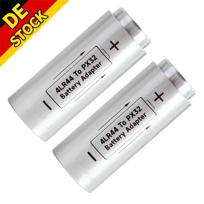 2X Batterieadapter 4LR44 auf PX32 für Yashica Electro 35G GT GTN GSN GST GL MG-1